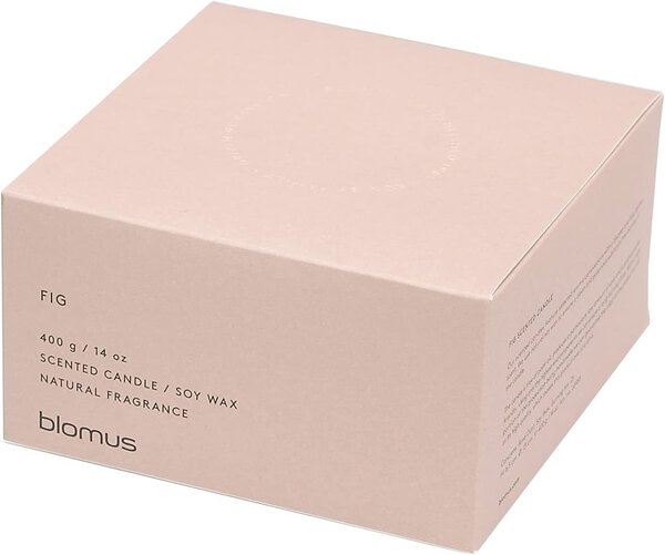 BLOMUS Ароматна свещ FRAGA размер XL - аромат Fig - цвят Rose Dust