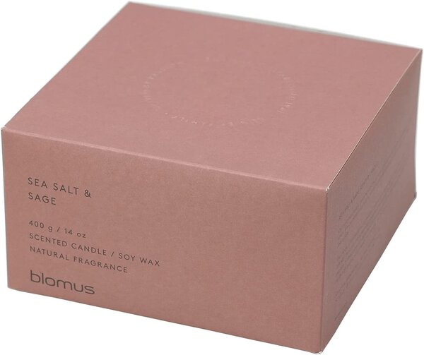 BLOMUS Ароматна свещ FRAGA размер XL - аромат Sea Salt & Sage - цвят Withered Rose