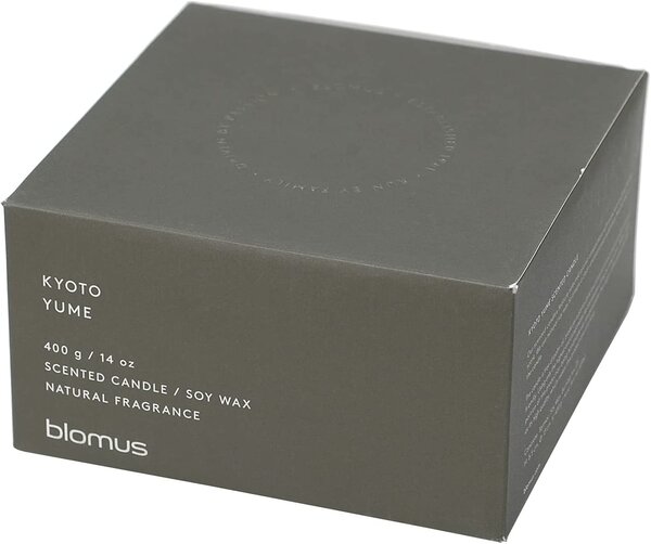 BLOMUS Ароматна свещ FRAGA, размер XL - аромат Kyoto Yume - цвят Tarmac