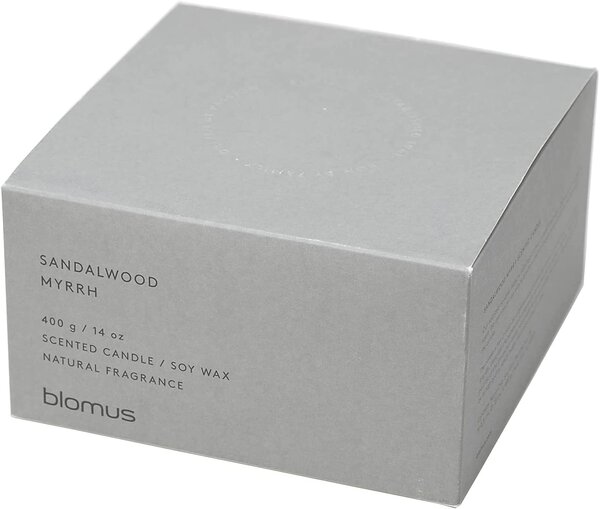 BLOMUS Ароматна свещ FRAGA, размер XL - аромат Sandalwood Myrrh - цвят Micro Chip