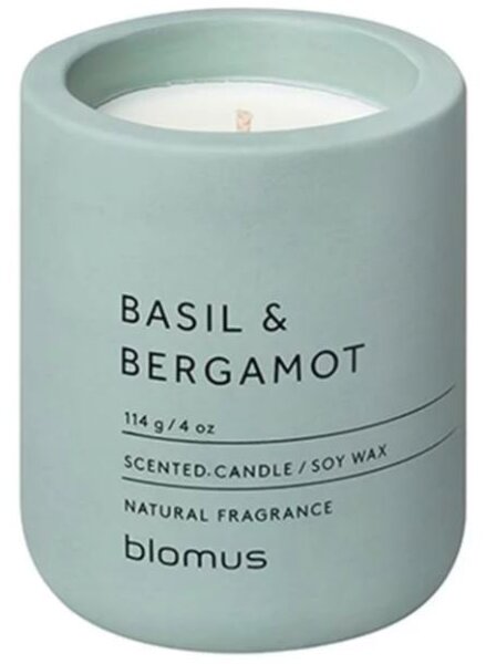 BLOMUS Ароматна свещ FRAGA размер S - цвят Pine Gray - аромат Basil & Bergamot