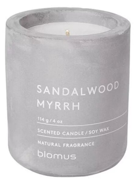 BLOMUS Ароматна свещ FRAGA размер S - цвят Micro Chip - аромат Sandalwood Myrrh