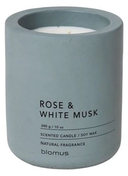 BLOMUS Ароматна свещ FRAGA размер L - цвят FlintStone - аромат Rose & White Musk