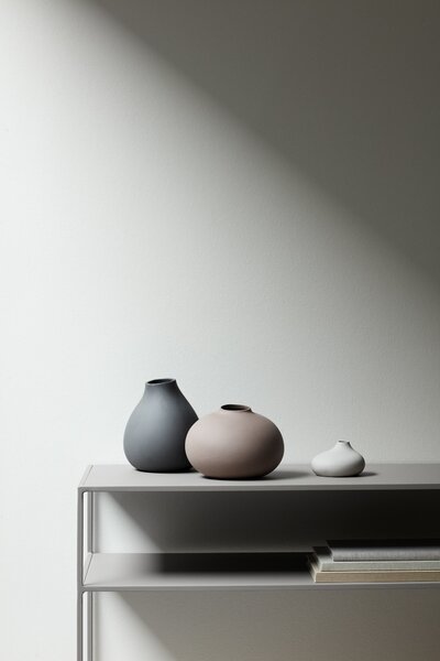 BLOMUS Комплект от 3 вази NONA - цвят (Pewter)