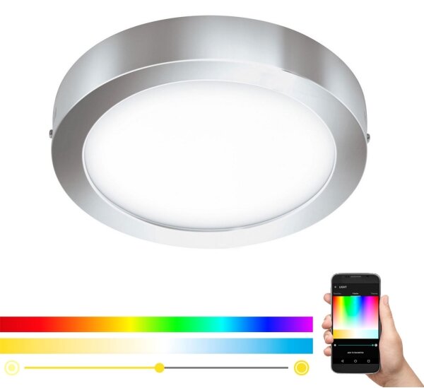 Eglo 98559 - LED RGB Димируема лампа FUEVA-C LED/21W/230V