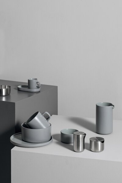 BLOMUS Десертна чиния PILAR, Ø20 см - цвят сив (Pewter)