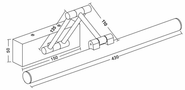 LED АПЛИК ЗА БАНЯ IP20 9W