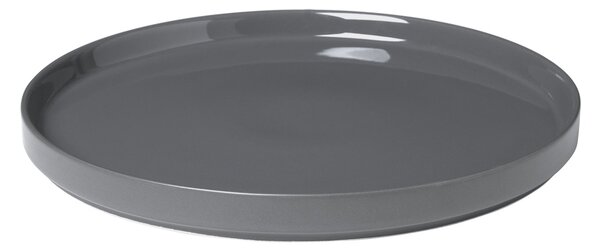 BLOMUS Основна чиния PILAR, Ø27 см - цвят сив (Pewter)