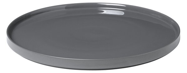 BLOMUS Голяма чиния PILAR, Ø32 см - цвят сив (Pewter)