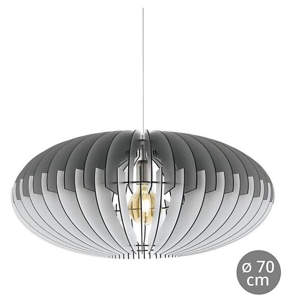 Eglo 32834 - Висящ полилей SOTOS 1xE27/60W/230V ⌀ 70см