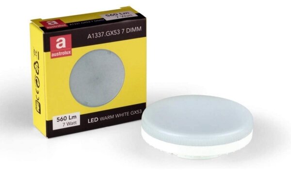 Kolarz A1344.10R.Cu - LED Демируема таванна лампа CLICK LED-GX53/7W/230V