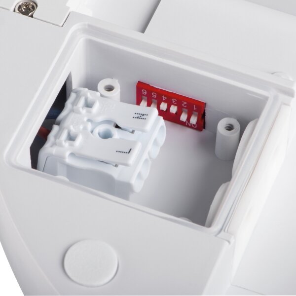 Kanlux 33344 - Екстериорна LED лампа със сензор BENO LED/24W/230V 4000K бяла IP54