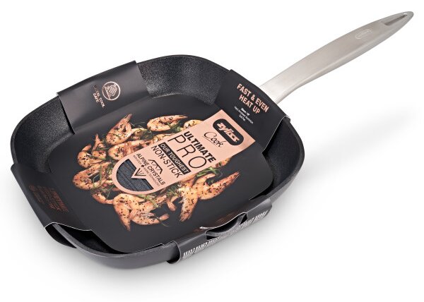 ZYLISS COOK ULTIMATE PRO - Индукционен грил тиган - 26х26 см