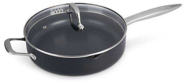 ZYLISS COOK ULTIMATE PRO - Индукционен дълбок тиган - Ø 28 - със стъклен капак