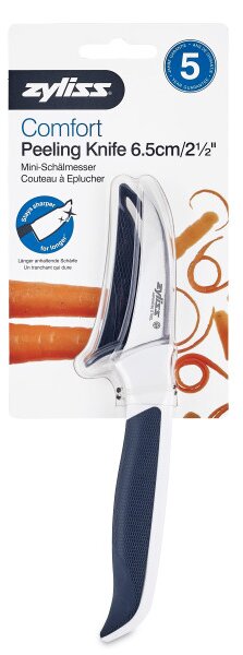 ZYLISS Нож за белене с предпазител - 6,5 см - серия “COMFORT“