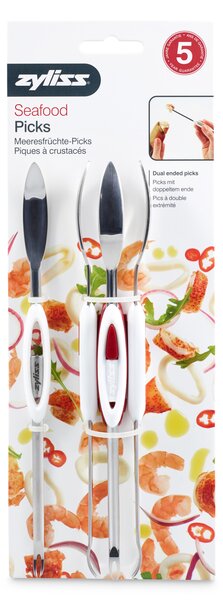 ZYLISS Комплект прибори за морски дарове SEAFOOD