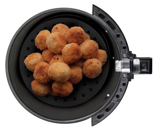 Nerthus Перфорирана кръгла силиконова подложка за AIR FRYER