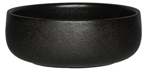 MAKU Купички Robuste 2 бр. Ø 14,5 см. - черен мат с повърхност стил чугун