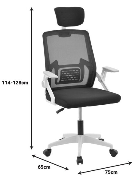 Комплект ученически офис мебели и стол за бюро 2 броя Gloryn Pako World White 80x37x123 cm