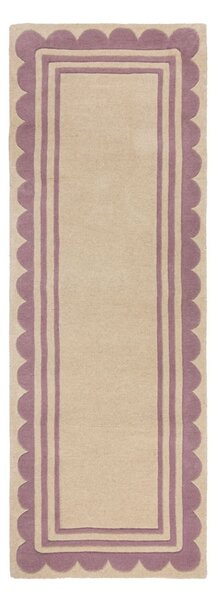 Lois Scallop Green 80X230 cm, Flair Rugs