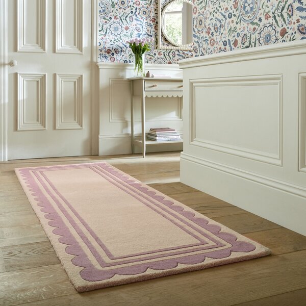 Lois Scallop Green 80X230 cm, Flair Rugs