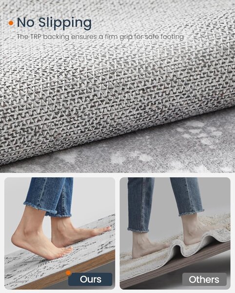 Килим Songmics Songmics Light Grey 120x170 cm