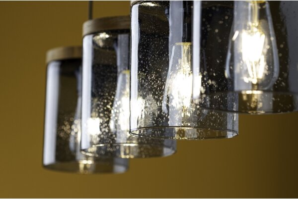 Spot-Light 161859151 - Пендел MONSUN 1xE27/60W/230V бор