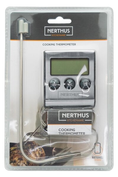Nerthus Цифров термометър с таймер и сонда