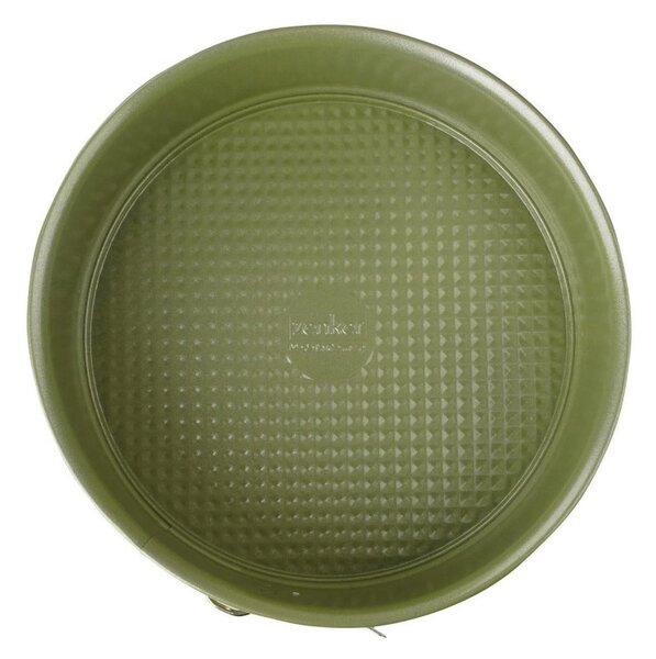 Форма за печене с падащо дъно Zenker 7451, Кръгла, 24x7.5 см, ILAG Maximizing Green покритие, До 180C, Зелен