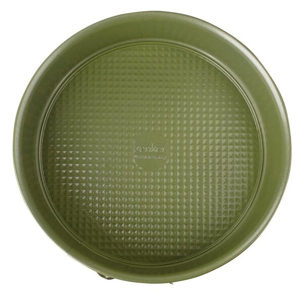 Форма за печене с падащо дъно Zenker 7452, Кръгла, 26x7.5 см, ILAG Maximizing Green покритие, До 180C, Зелен