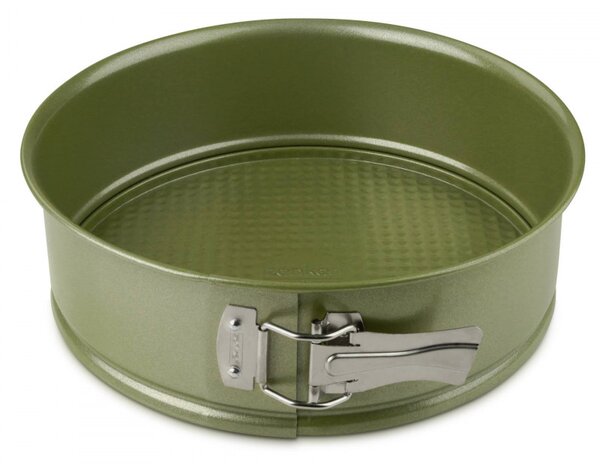 Форма за печене с падащо дъно Zenker 7451, Кръгла, 24x7.5 см, ILAG Maximizing Green покритие, До 180C, Зелен