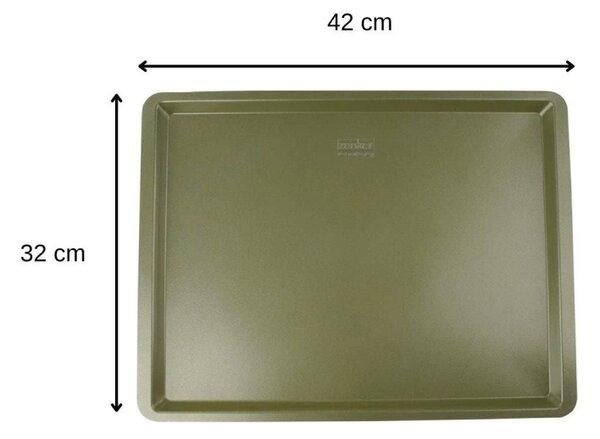 Тава за печене Zenker 7457, 42x32 см, ILAG Maximizing Green покритие, До 180C, Зелен