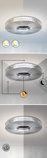 Rabalux - LED Димируем плафон LED/36W/230V + д.у. 3000-6000K