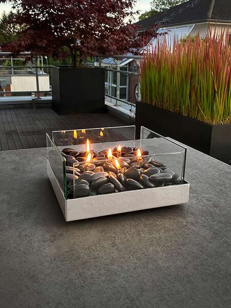 PHILIPPI Квадратна маслена лампа “FIREPLACE“