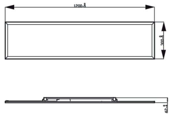 Philips - LED Димируема лампа SLIM SCENE SWITCH LED/36W/230V 2700K