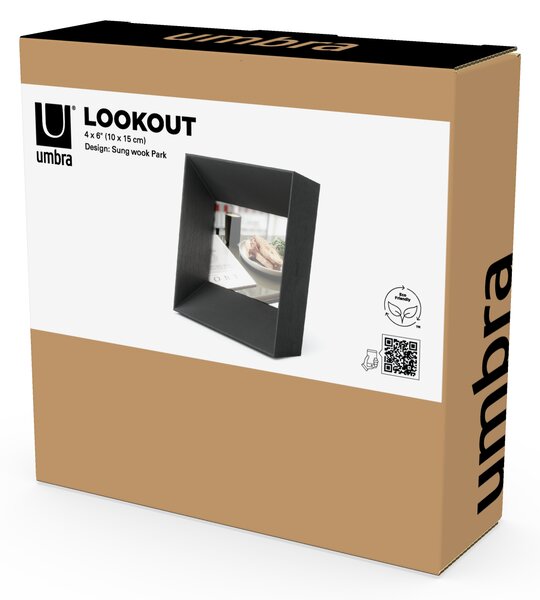 UMBRA Рамка за снимки “LOOKOUT“ - 10х15 см - цвят черен