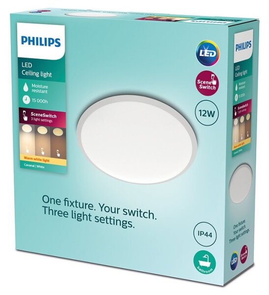 Philips - LED Димируема лампа за баня SCENE SWITCH LED/12W/230V IP44