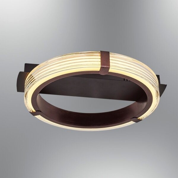 LED таванно осветително тяло JESI LED/2W/230V 3000K кафяво