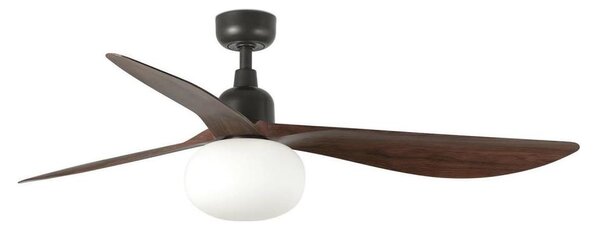 FARO 34362WT-11L Таванен вентилатор OUTWOOD L 1xE27/15W кафяв/черен Ø150 см WT IP44+дистанционно управление