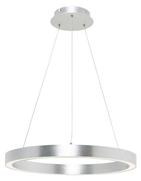 Zuma Line PL200910-600-SL - LED Висящ полилей CARLO LED/40W/230V ⌀ 60 см сребрист