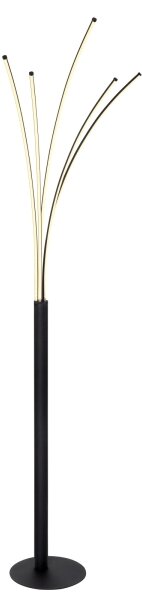Globo 59229BSH - LED димируема подова лампа BIZZY 36W/230V 3000-6000K Wi-Fi Tuya+дистанционно управление