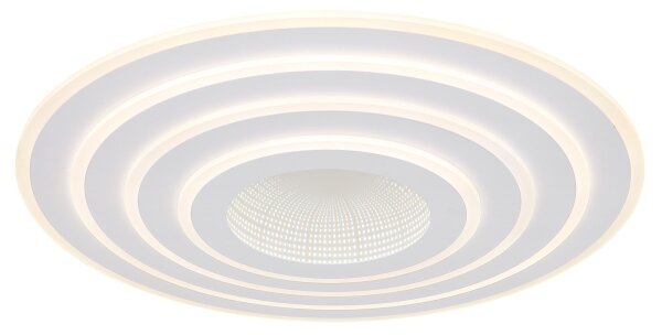 Globo 48544-60SH - LED димируем таванен плафон JOCELYN 60W/230V Wi‑Fi Tuya Ø 70 см + ДУ