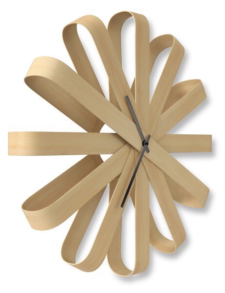 UMBRA Дървен часовник за стена “RIBBONWOOD“