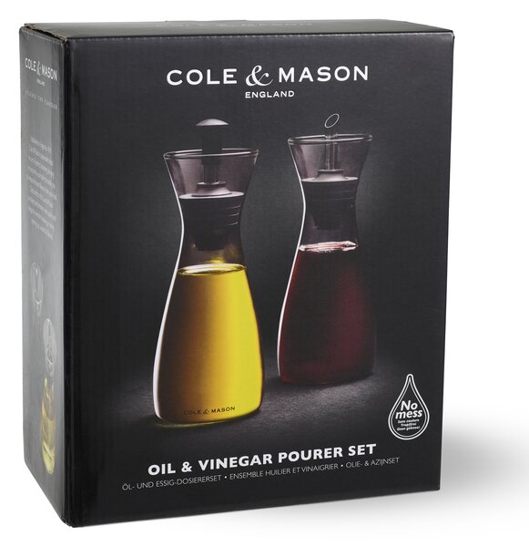 COLE & MASON Комплект за олио и оцет