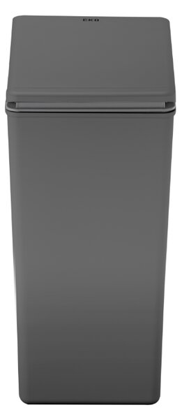 EKO Кош за отпадъци с TOUCH механизъм “MORANDI TOUCH“ - 20 л.- сив