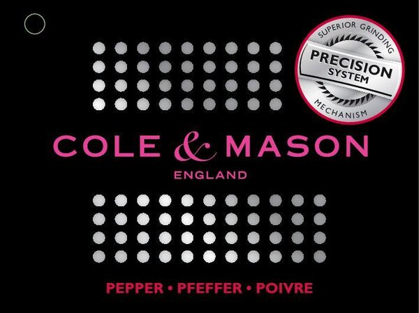 COLE & MASON Мелничка за пипер “CUBE“ - 14,5 см
