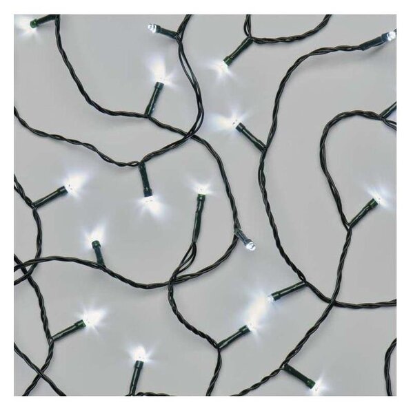 Външна LED гирлянда 40xLED/9m IP44, студено бяла