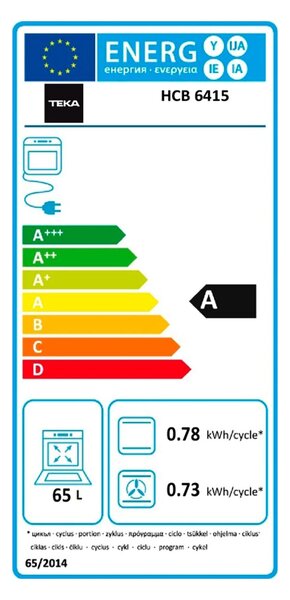 Мултифункционална фурна за вграждане TEKA ECO - HCB 6415