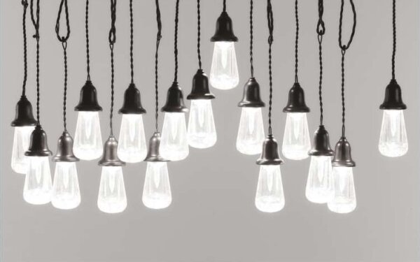 LED Екстериорни декоративни лампички 16xLED 8,6м IP44 студено бели