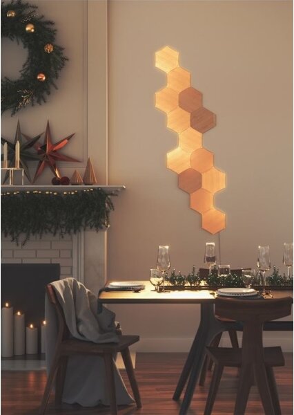 Nanoleaf NL52-K-3002HB-13PK- К-кт 13x LED Димируем панел HEXAGONS LED/2W/230V